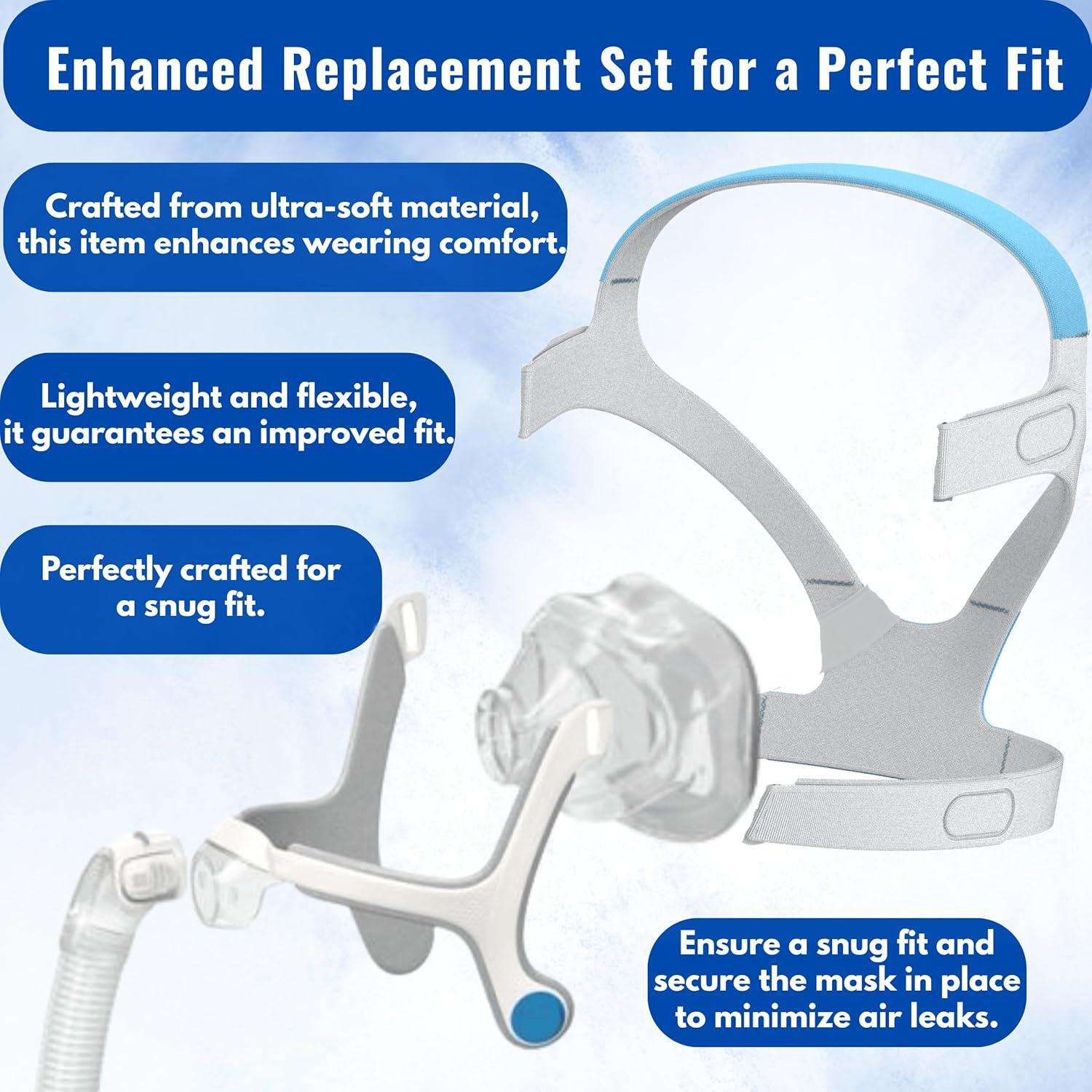 Máscara Nasal CPAP N20 Mediana - Silicona Suave y Ajustable