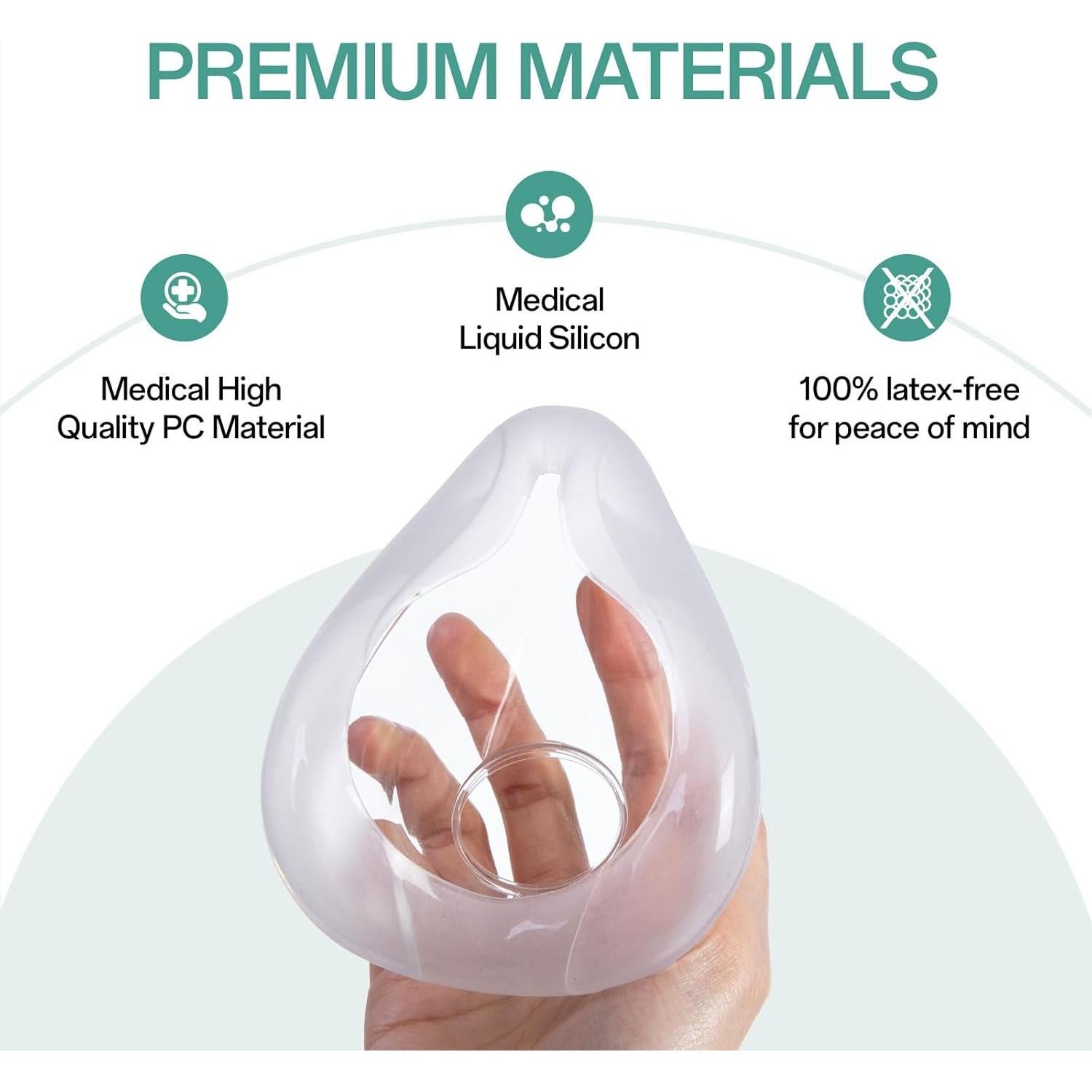 Cojín de Reemplazo ResMed AirFit F20 Grande - Paquete de 3