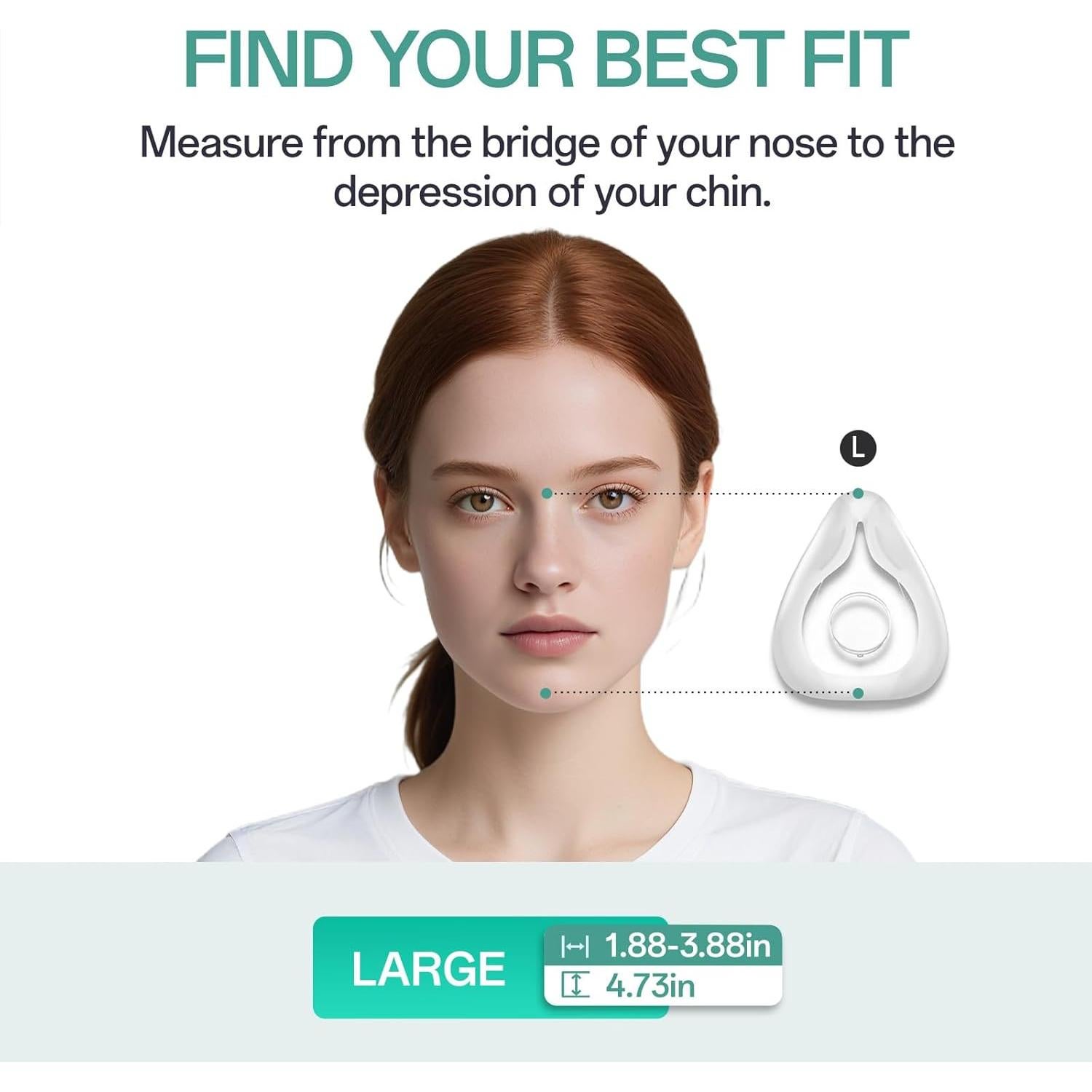 Cojín de Reemplazo ResMed AirFit F20 Grande - Paquete de 3