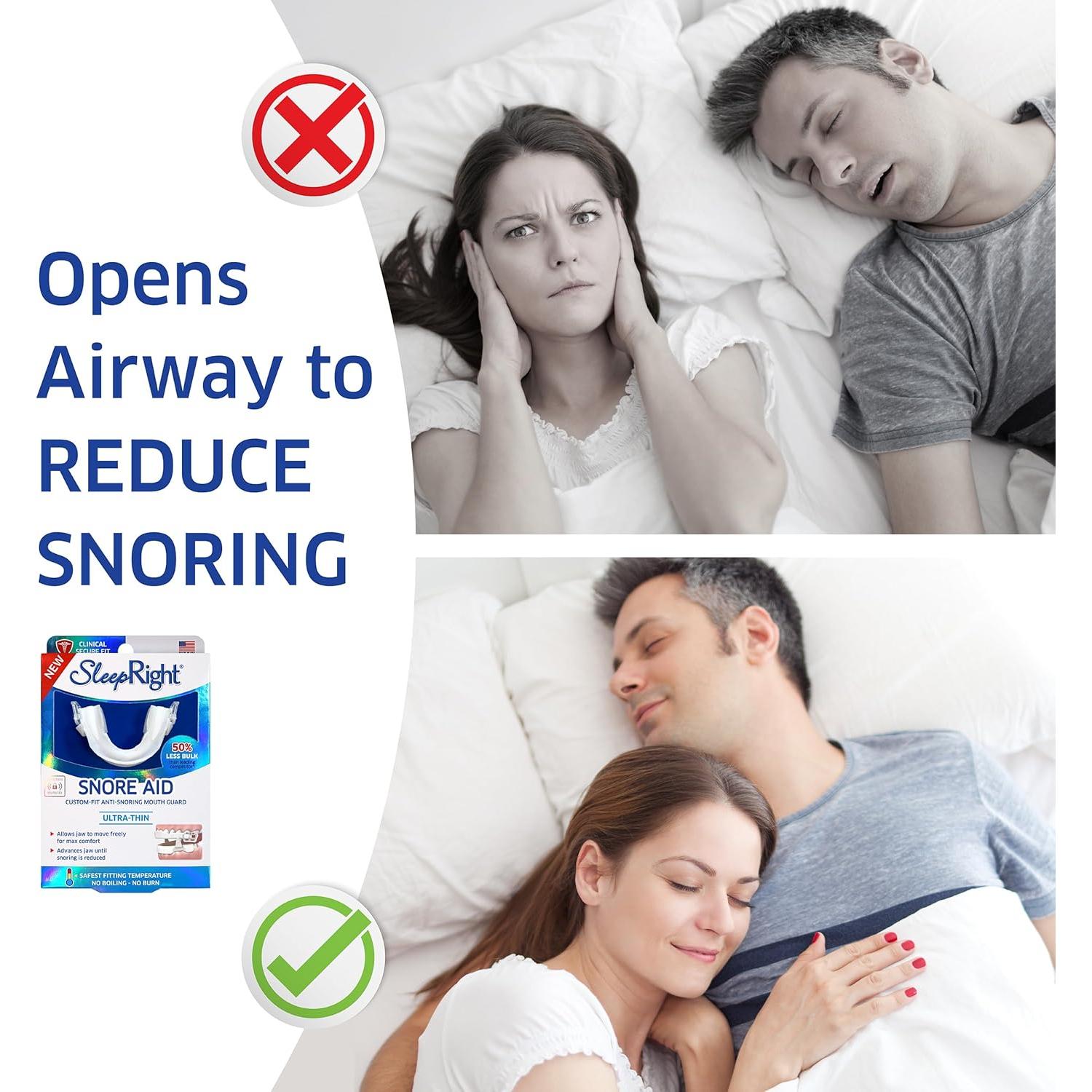 Dispositivo Antirronquidos SleepRight - Ajustable y Cómodo