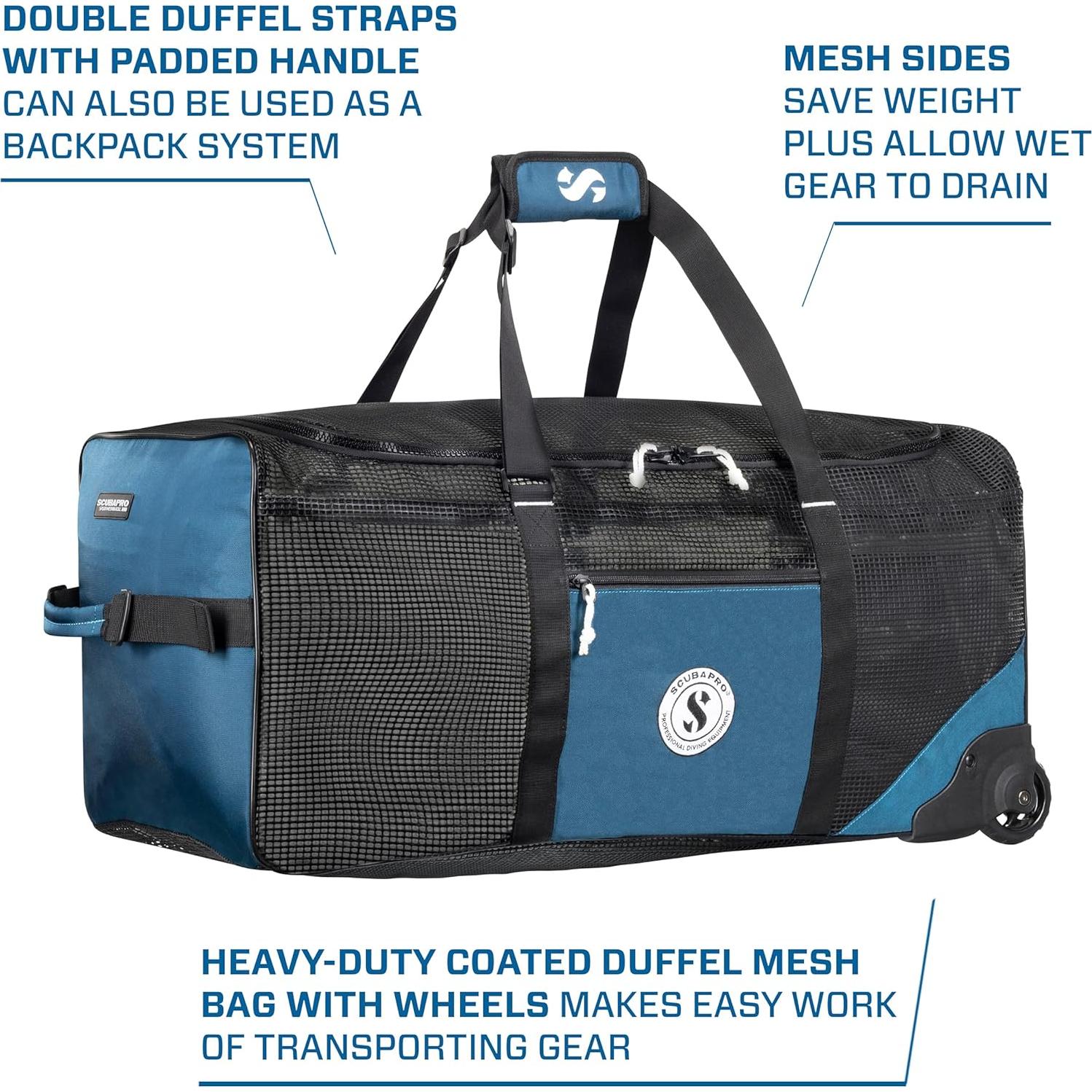 Bolsa de Buceo Scubapro Sport Mesh 'N Roll 100 100L