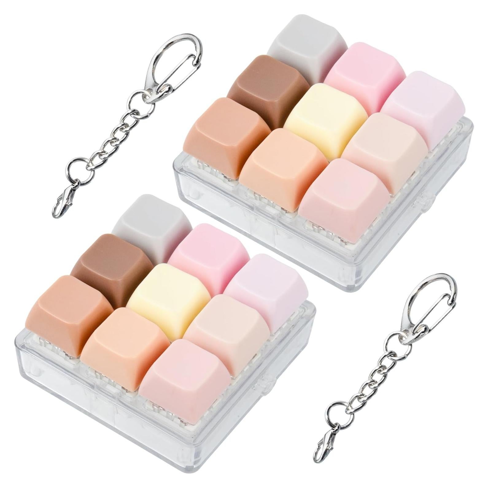 Paquete de 2 Juguetes Antiestrés de Teclado Morandi 9 en 1