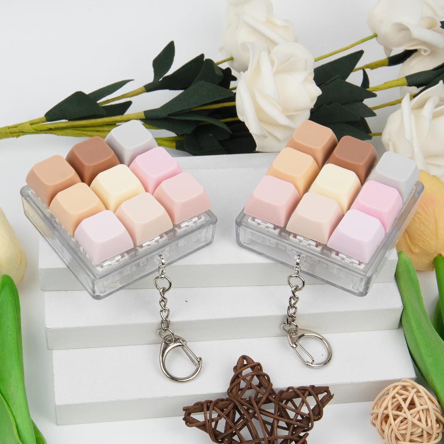 Paquete de 2 Juguetes Antiestrés de Teclado Morandi 9 en 1