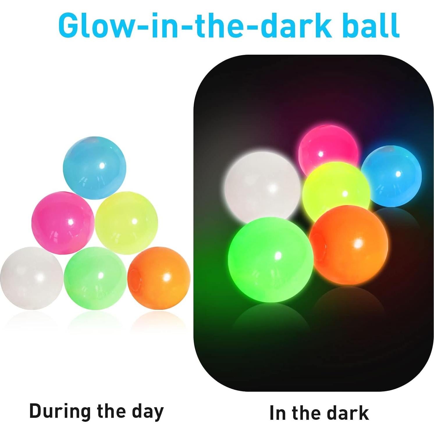 4 Bolas Adhesivas Brillantes QETRABONE para Alivio de Estrés