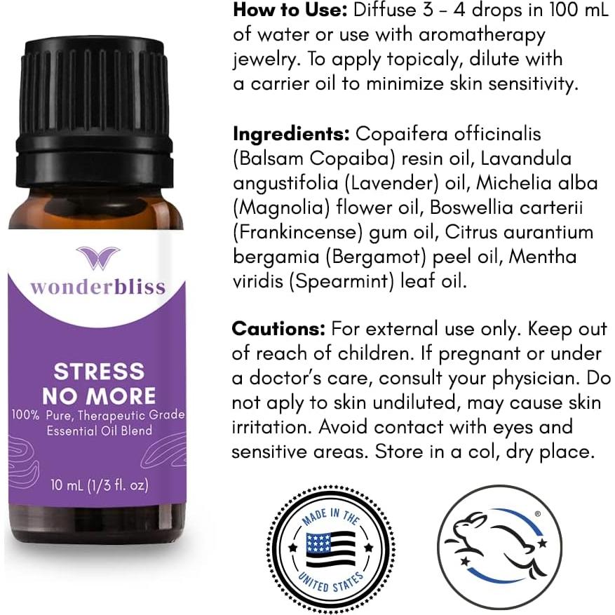 Aceite Esencial Calmante WonderBliss 10ml - Aromaterapia