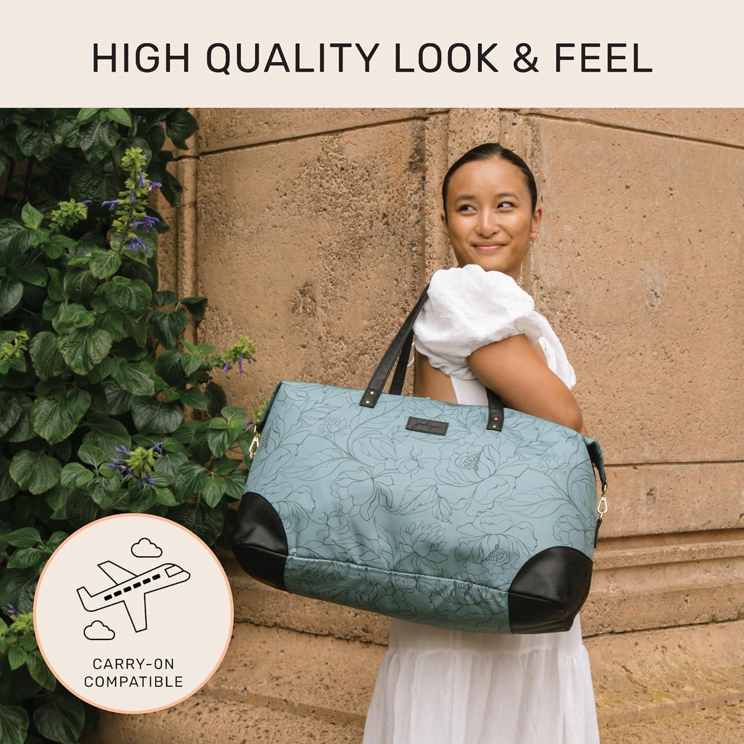 Bolso de Viaje Jadyn Luna 34L con Estuche Cosmético Flora Salvia