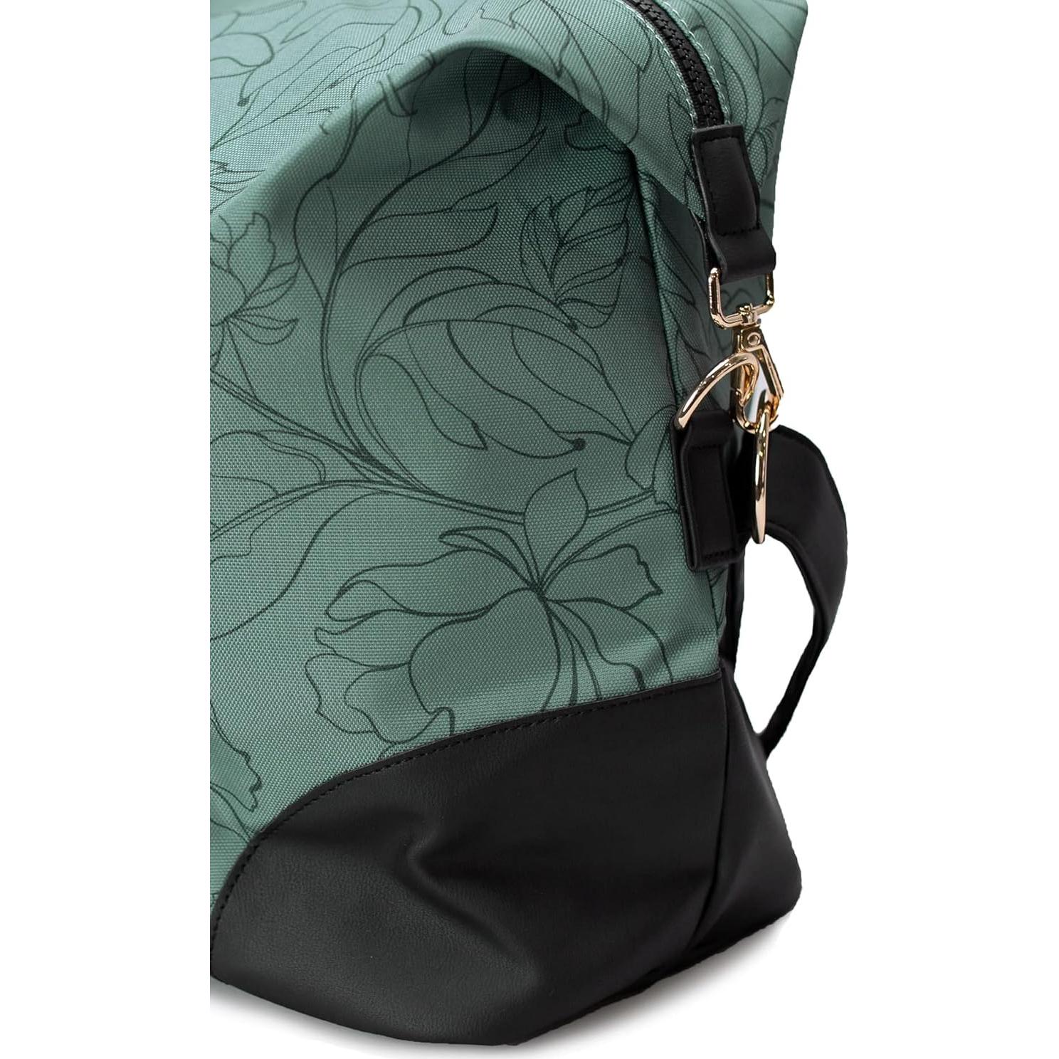 Bolso de Viaje Jadyn Luna 34L con Estuche Cosmético Flora Salvia