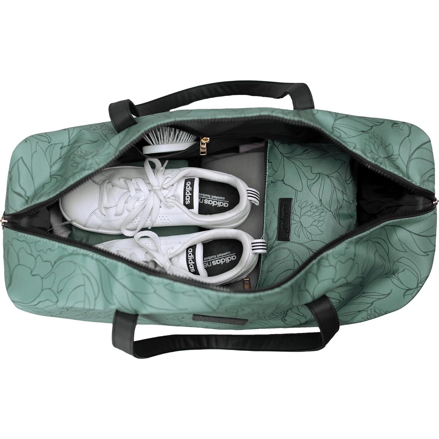 Bolso de Viaje Jadyn Luna 34L con Estuche Cosmético Flora Salvia