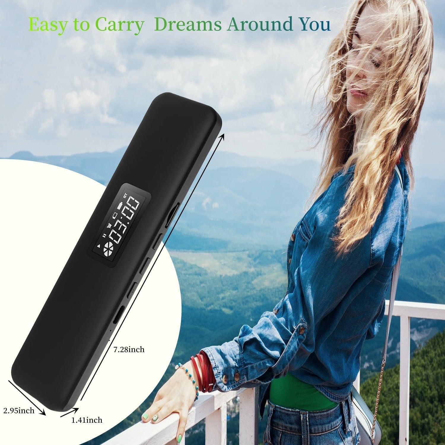 Altavoz Bajo Almohada Bluetooth XSLEPP - Mini Portátil Negro