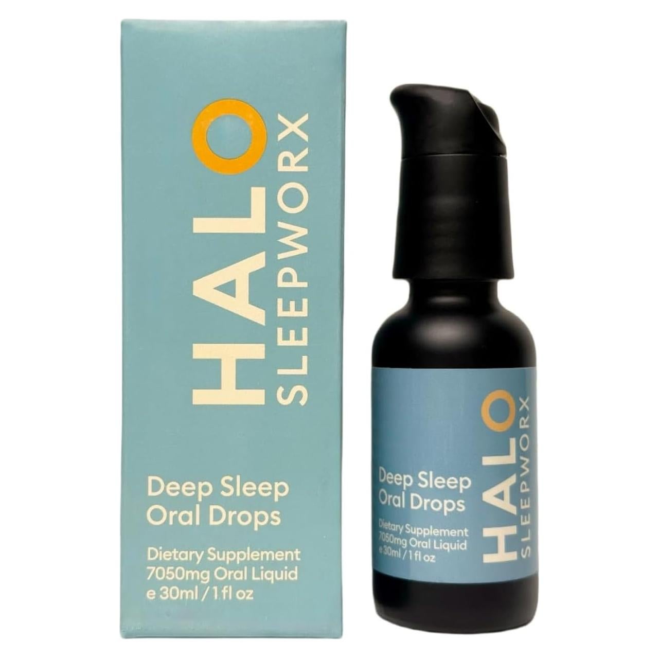Gotas Orales de Sueño Profundo HALO - 30ml - Natural y No Adictivo