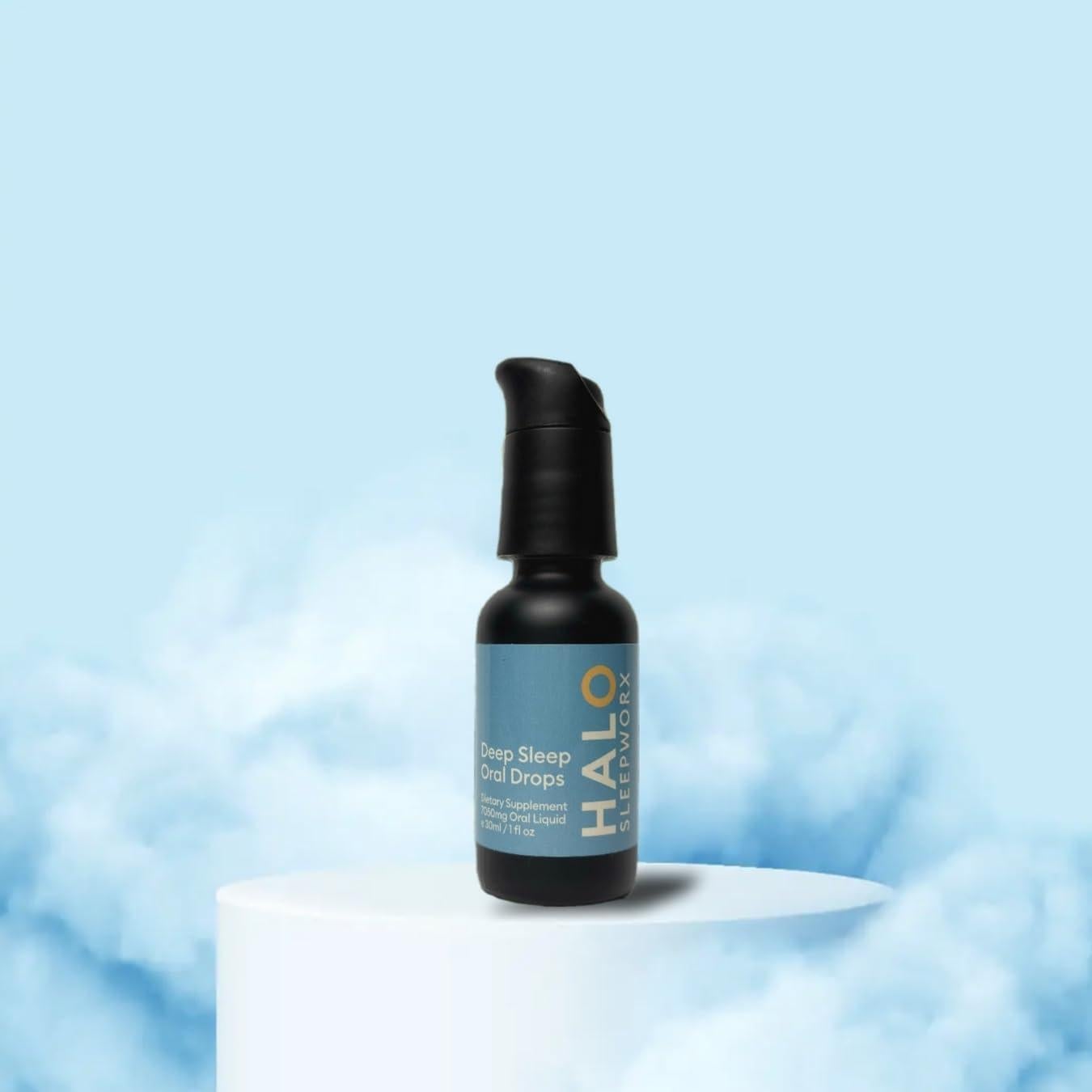 Gotas Orales de Sueño Profundo HALO - 30ml - Natural y No Adictivo