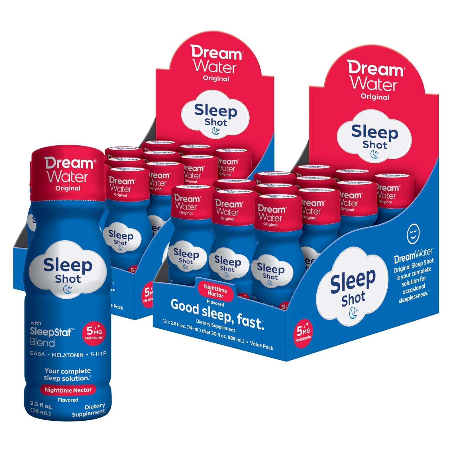 Suplemento para Dormir Dream Water Nécatar Nocturno 24x74.8ml