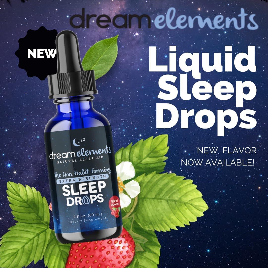 Gotas de Sueño Dream Elements 59ml - Melatonina y Valeriana