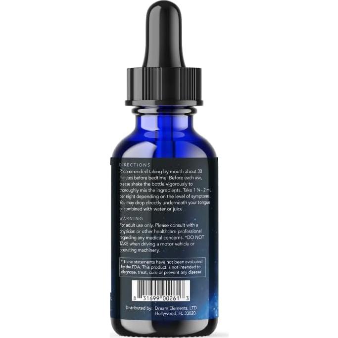 Gotas de Sueño Dream Elements 59ml - Melatonina y Valeriana