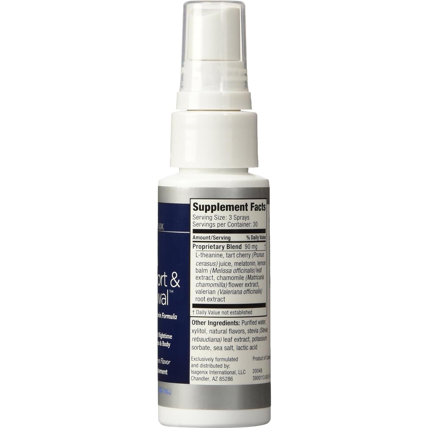 Spray de Sueño Isagenix 60 mL - Melatonina y Nutrientes