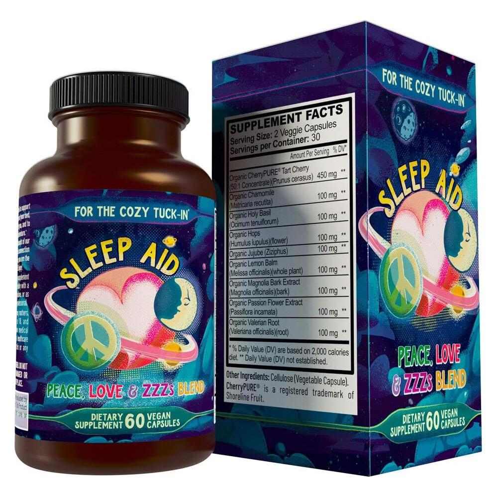 Suplemento Natural para el Sueño Hippie Farms 81g