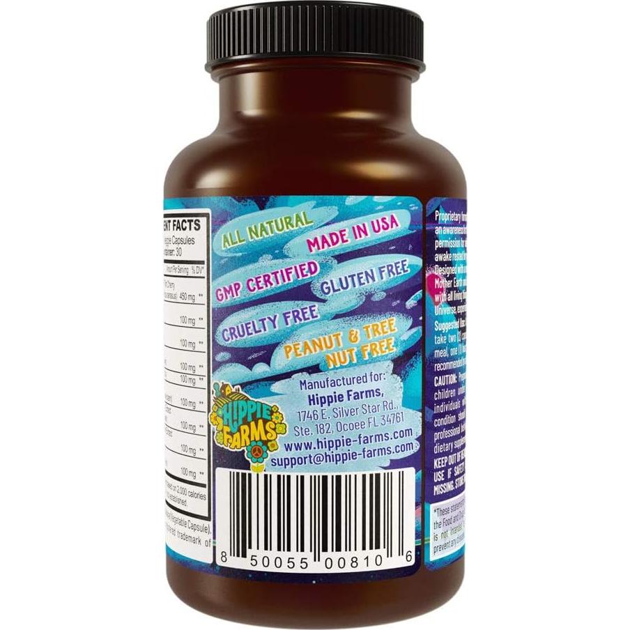 Suplemento Natural para el Sueño Hippie Farms 81g