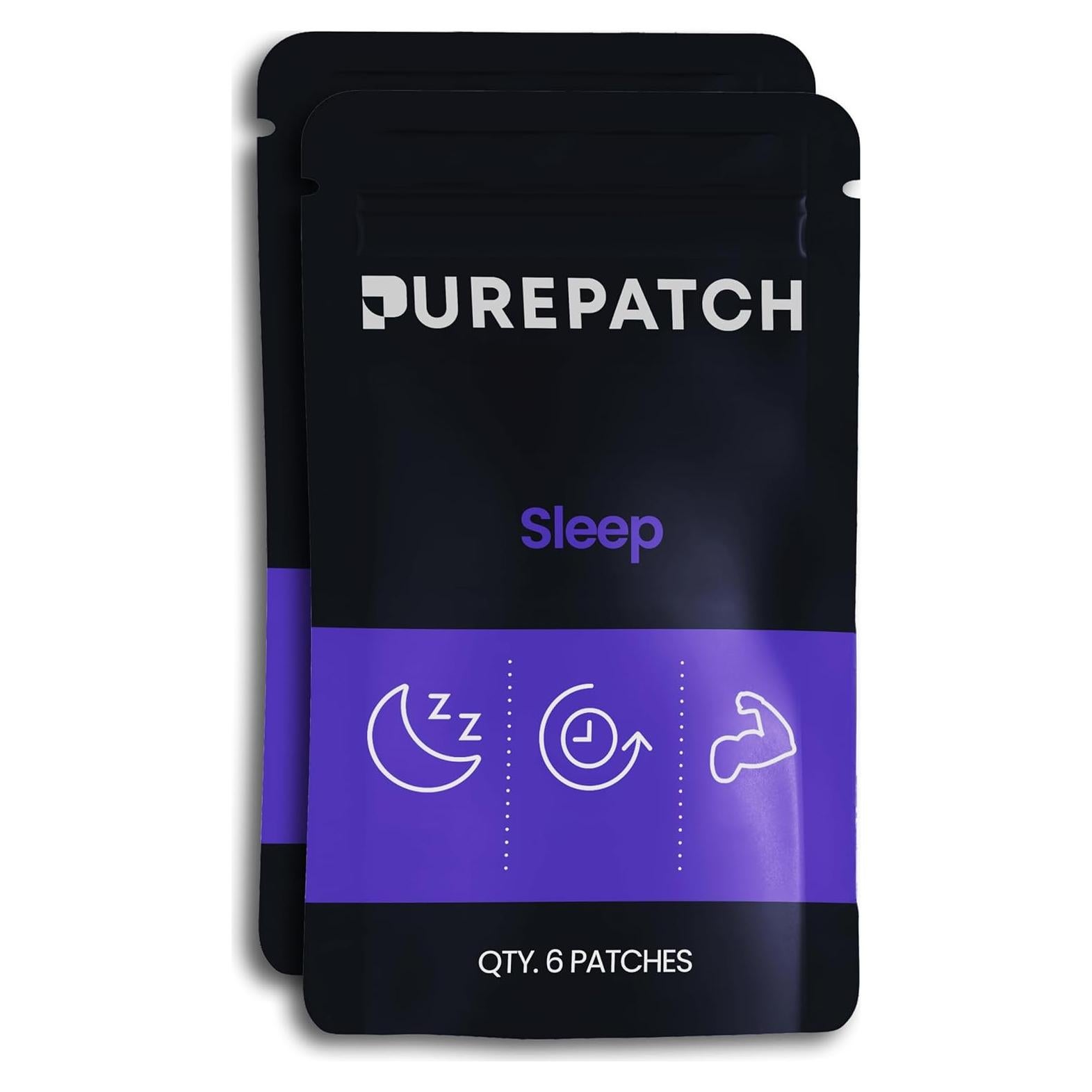 Parchas Veganas para Dormir Pure Patch - 12 Parchas de Glicinato