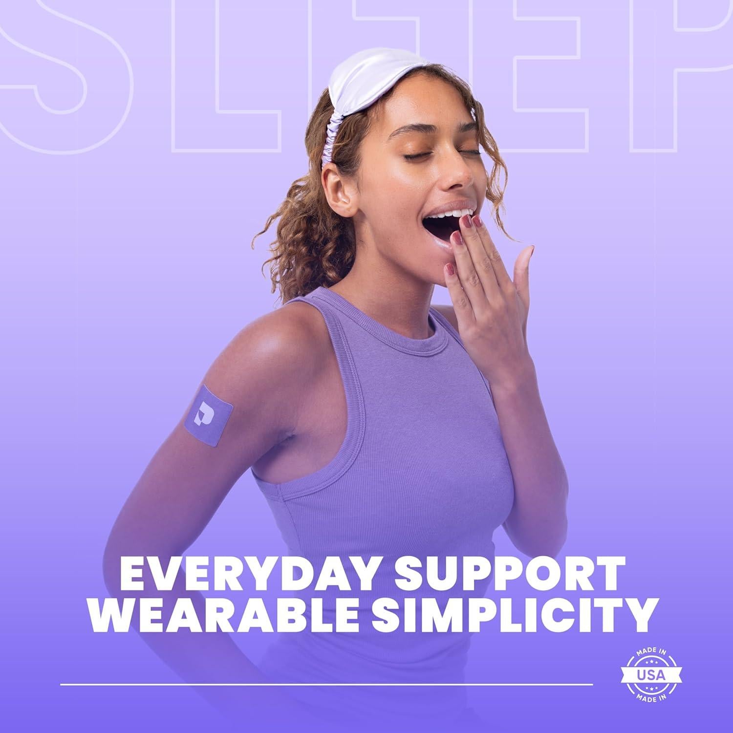 Parchas Veganas para Dormir Pure Patch - 12 Parchas de Glicinato