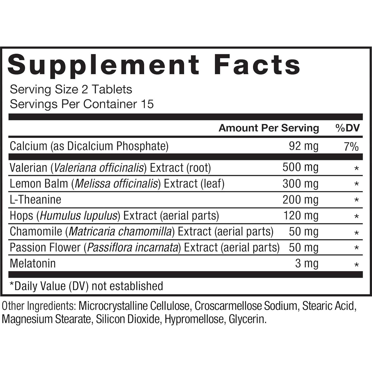 Somnapure Force Factor 90 Tabletas - Suplemento para Dormir