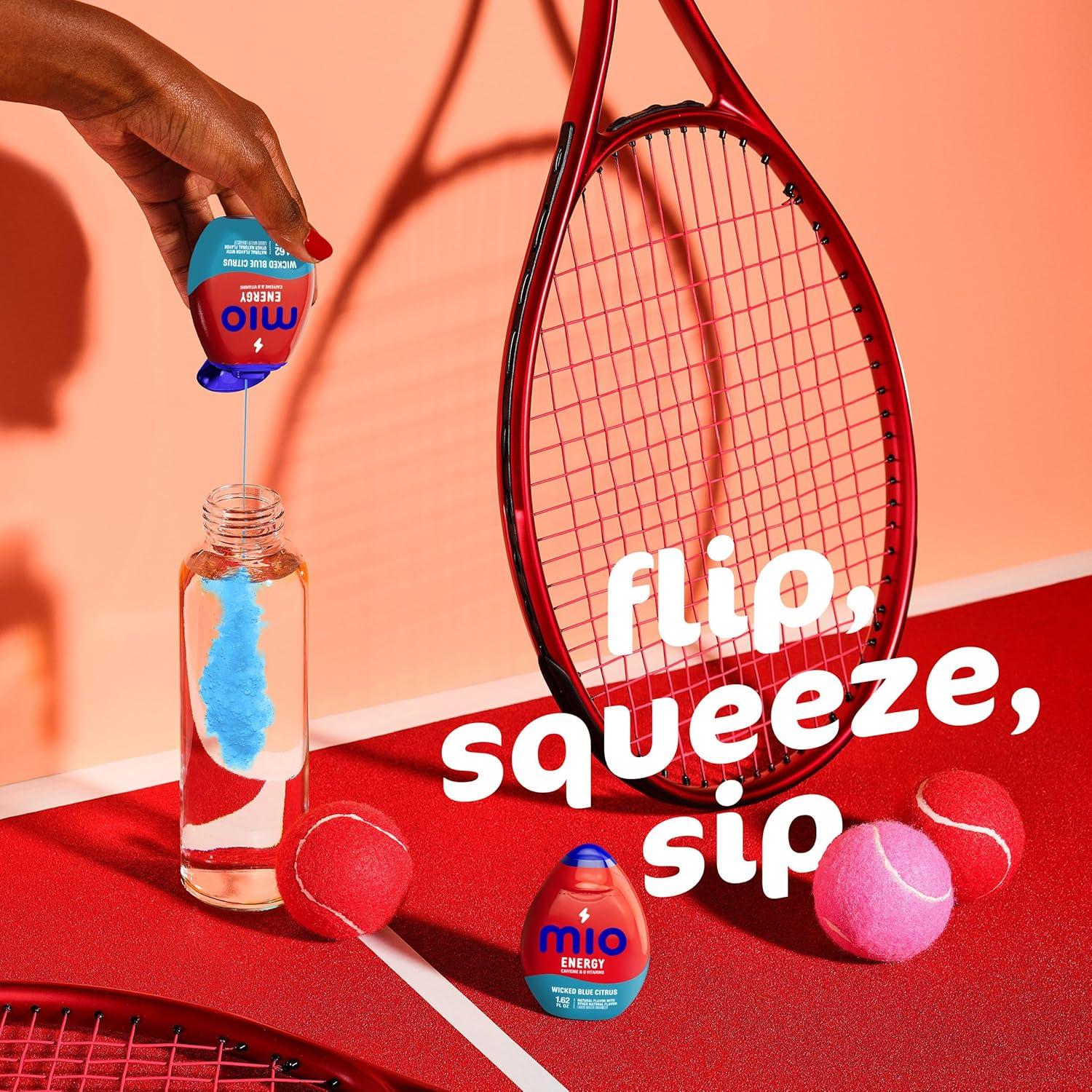 mio Energy Wicked Blue Citrus Flavored with other natural flavor Liquid Water Enhancer, 1.62 fl oz Bottle