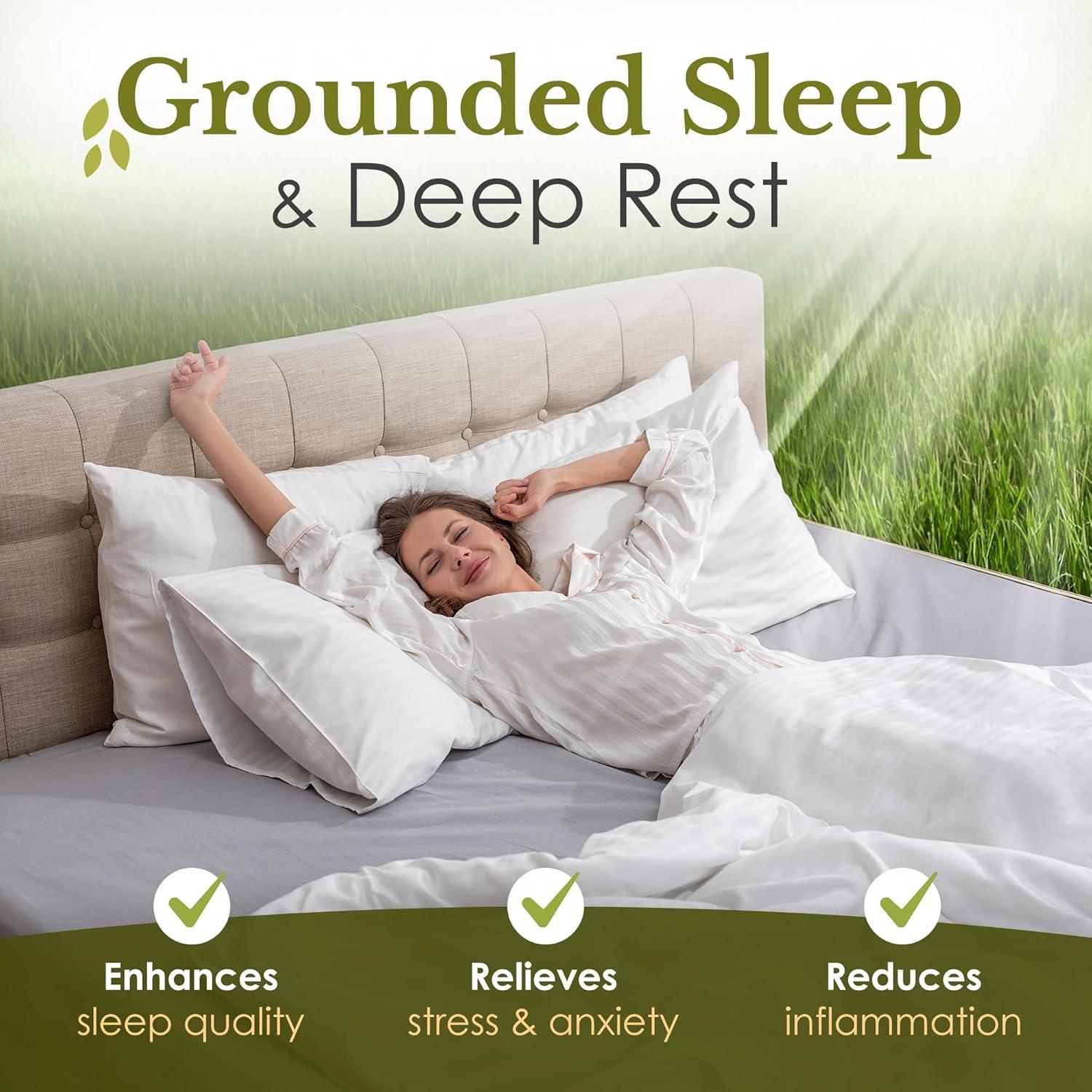 Sábanas de Conexión King Callarome 90% Algodón 10% Plata