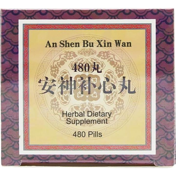 Suplemento Herbal Anshen Buxin Wan 480 píldoras - Equilibrio Emocional