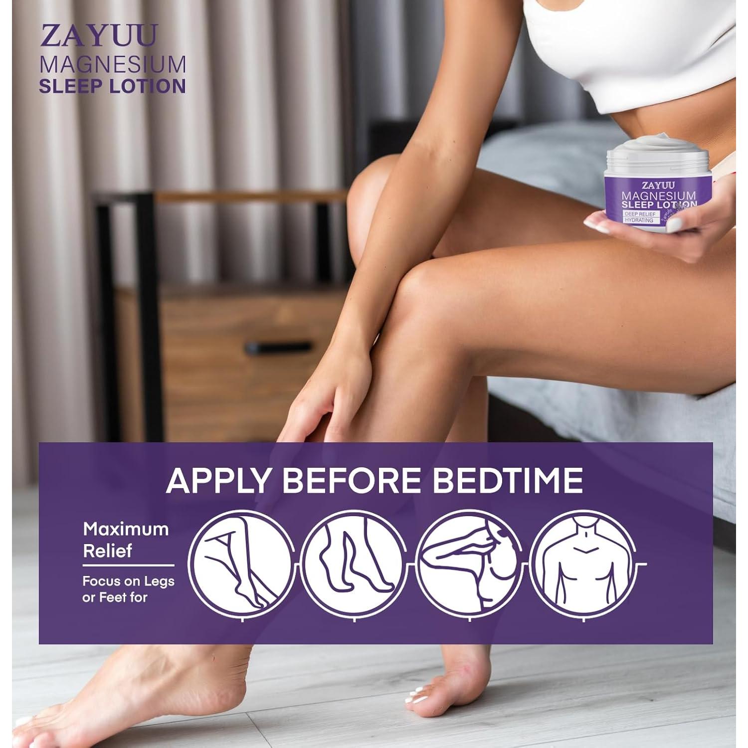 Loción Calmante de Magnesio ZAYUU con Lavanda 113g