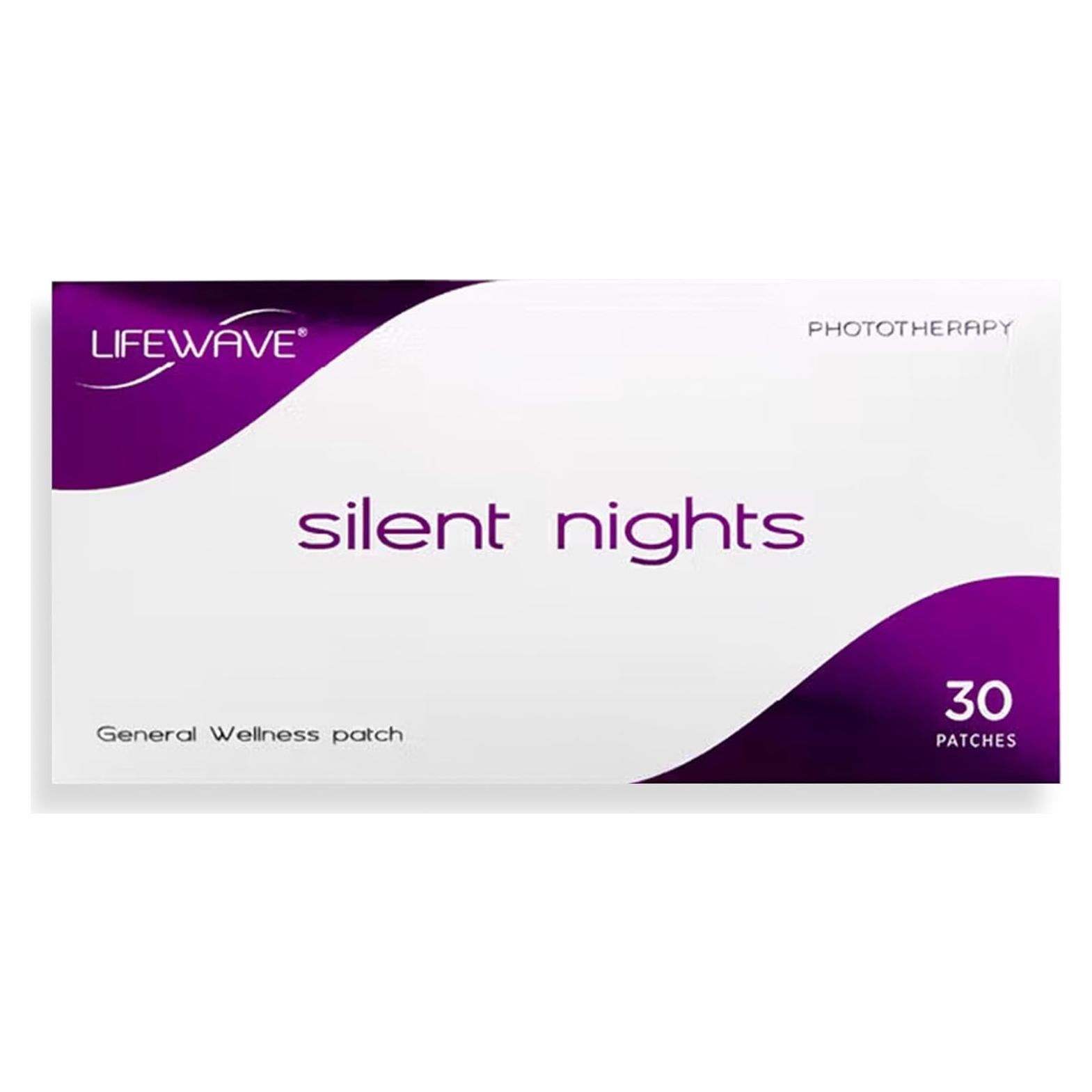 Parches de Sueño LifeWave Silent Nights - 30 Parches Sin Drogas