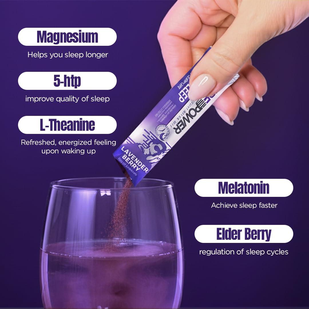 QURE Bebida para Sueño Profundo 15 Palitos con Melatonina