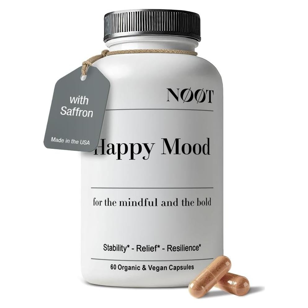 Suplemento Natural NOOT Happy Mood 60 Cápsulas Veganas