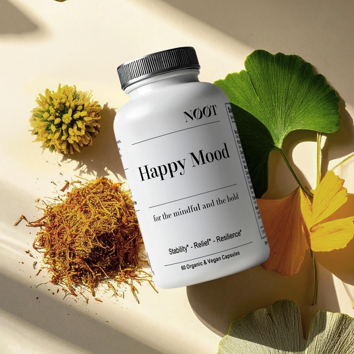 Suplemento Natural NOOT Happy Mood 60 Cápsulas Veganas