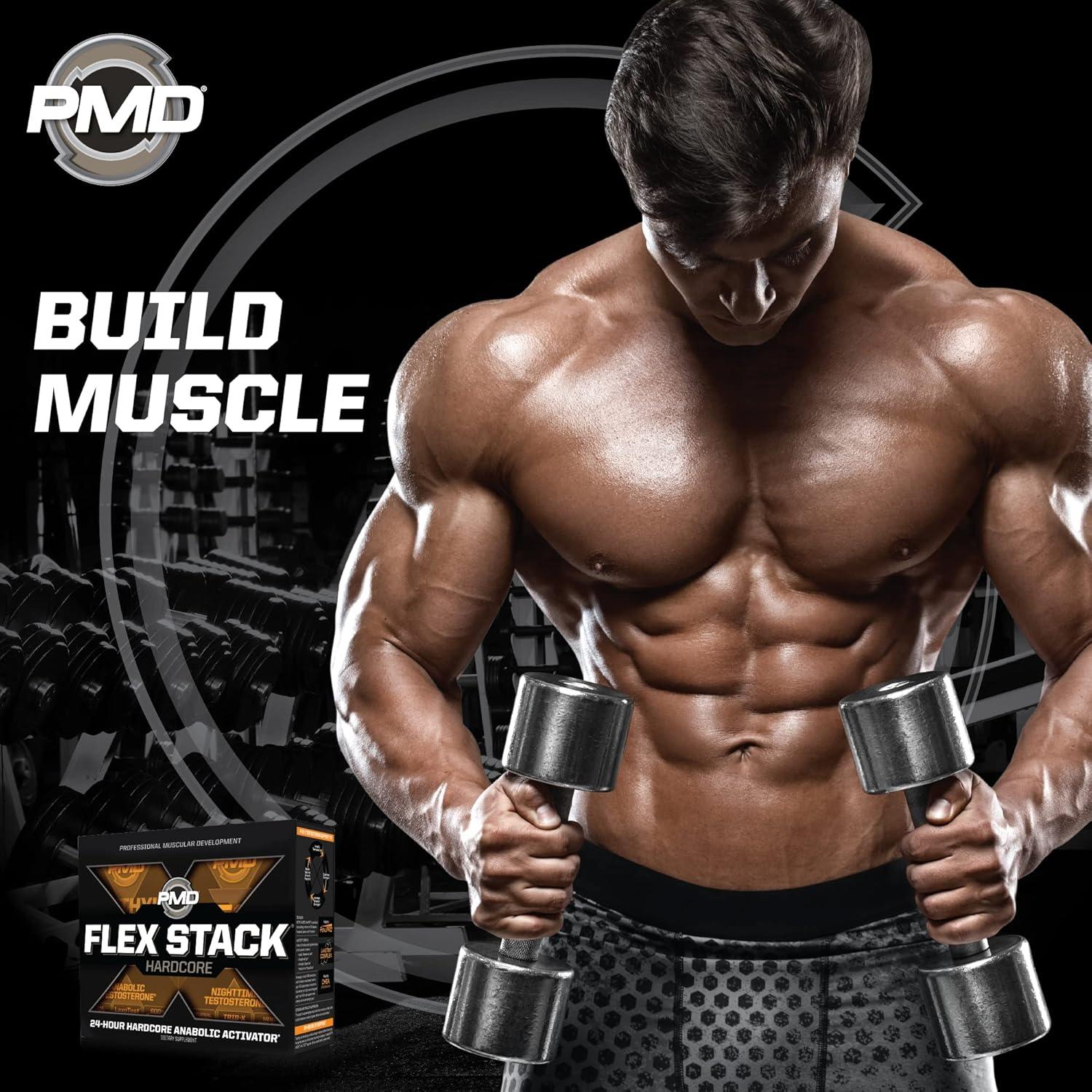 Suplemento PMD Sports Flex Stack Hardcore 90 Cápsulas