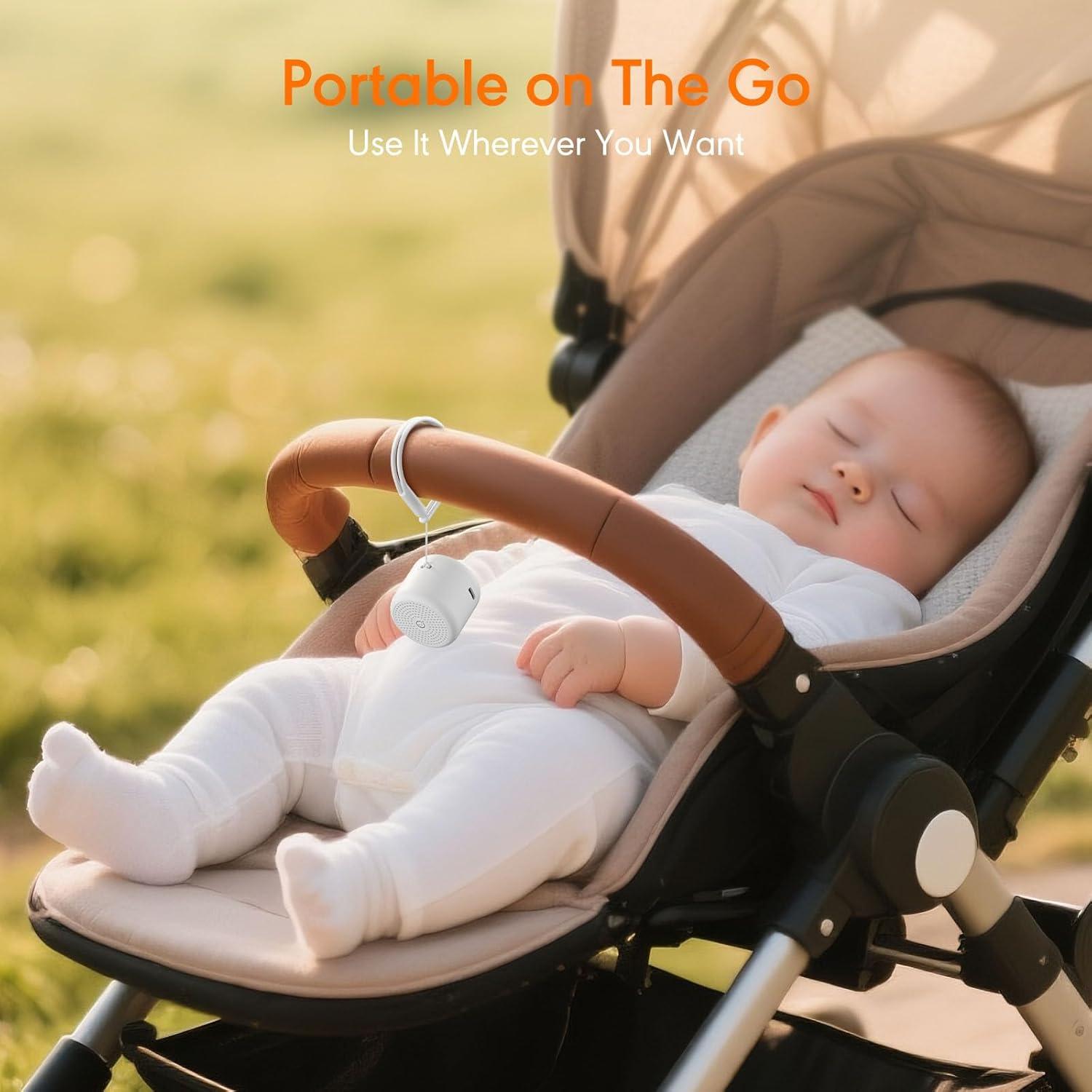 Máquina de Sonido Blanco SMILEBOP B72-S2-WH Portátil 18 Sonidos