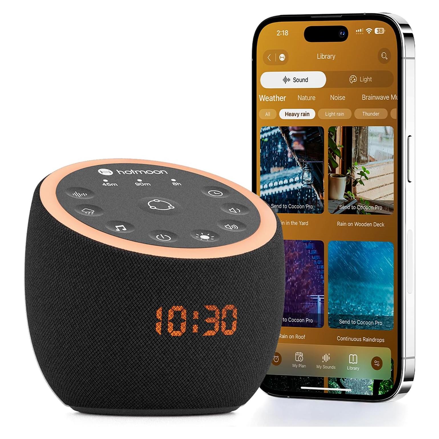 Máquina de Sonido Hotmoon Cocoon Pro 2 con 388 Sonidos