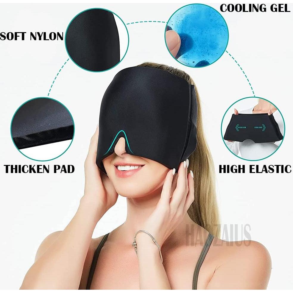 Máscara de Ojos Refrigerante Gel Hipoalergénica Haozaikeji