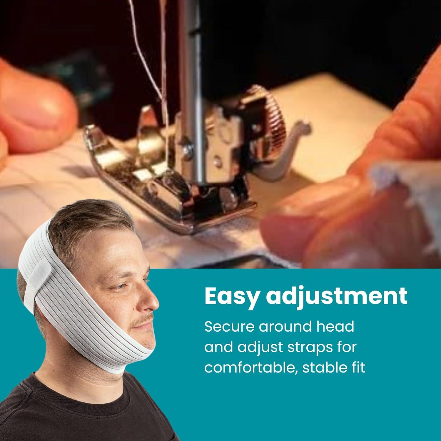 Correa de Barbilla Antisnoring LifeSource Ajustable y Transpirable