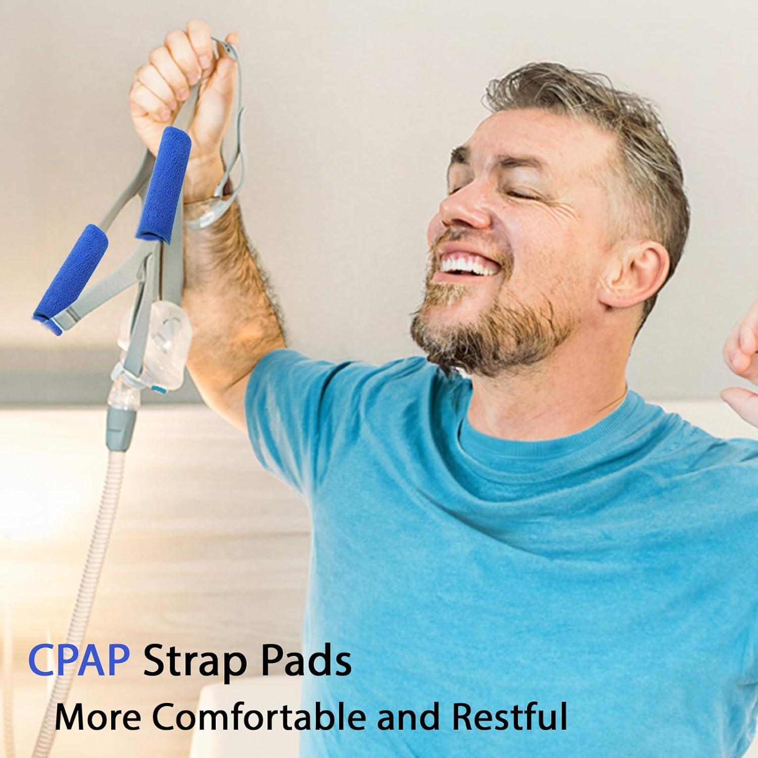 Paquete de 8 Almohadillas de Confort para Correas de CPAP LONYEON