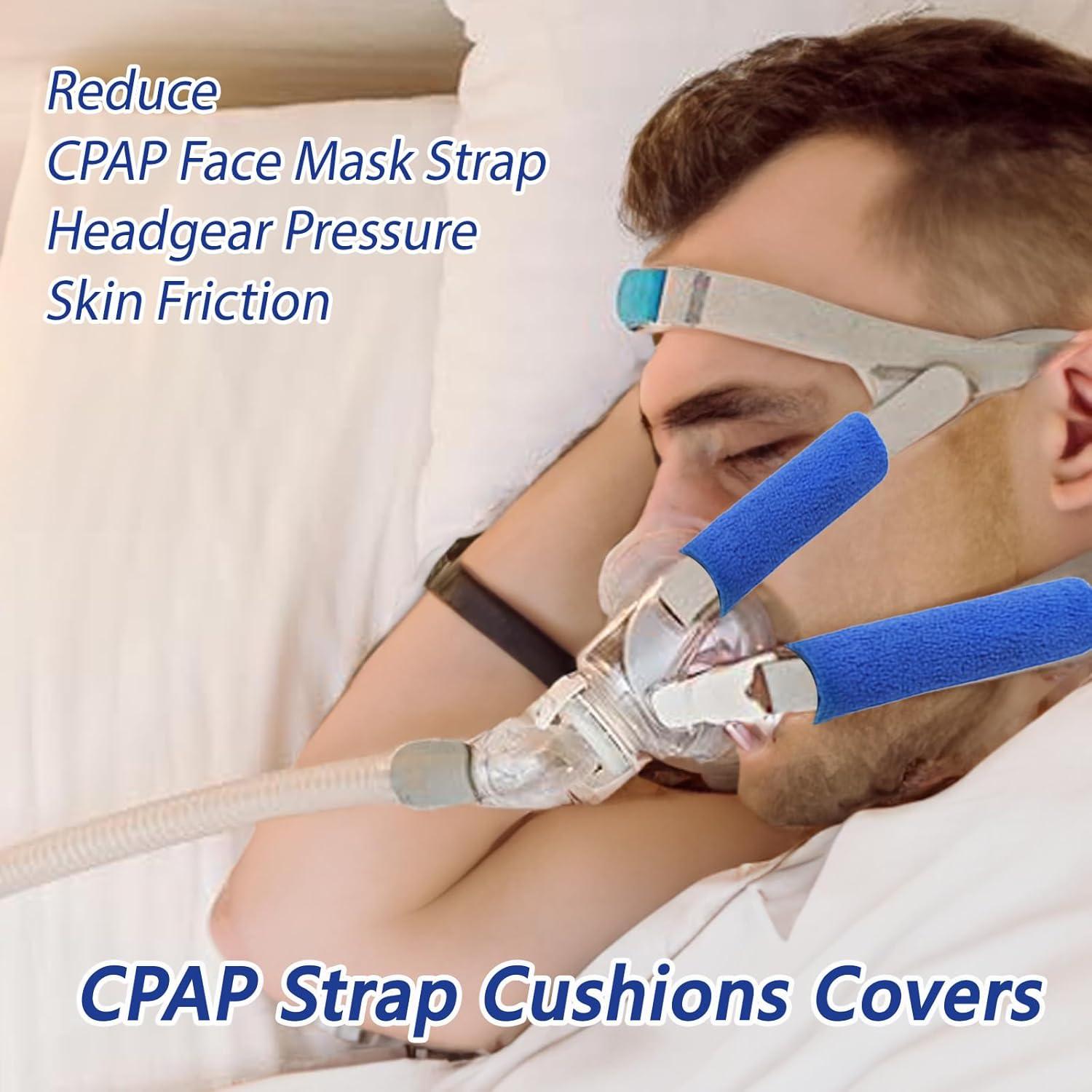 Paquete de 8 Almohadillas de Confort para Correas de CPAP LONYEON