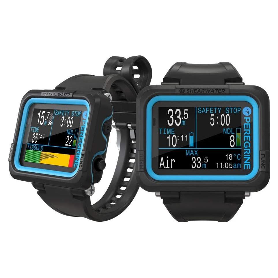 Computadora de Buceo Shearwater Peregrine - Pantalla Color 120m