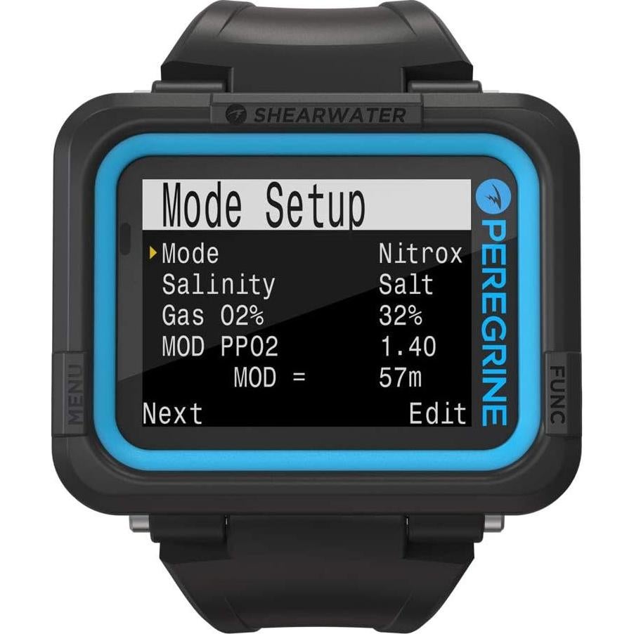 Computadora de Buceo Shearwater Peregrine - Pantalla Color 120m