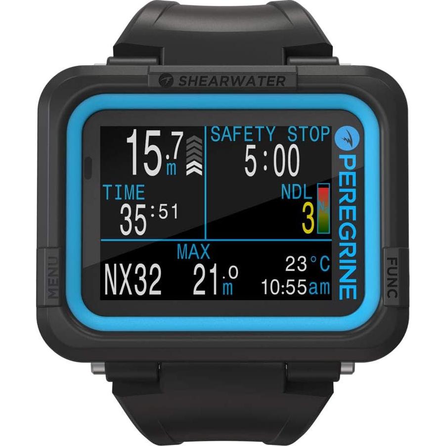 Computadora de Buceo Shearwater Peregrine - Pantalla Color 120m