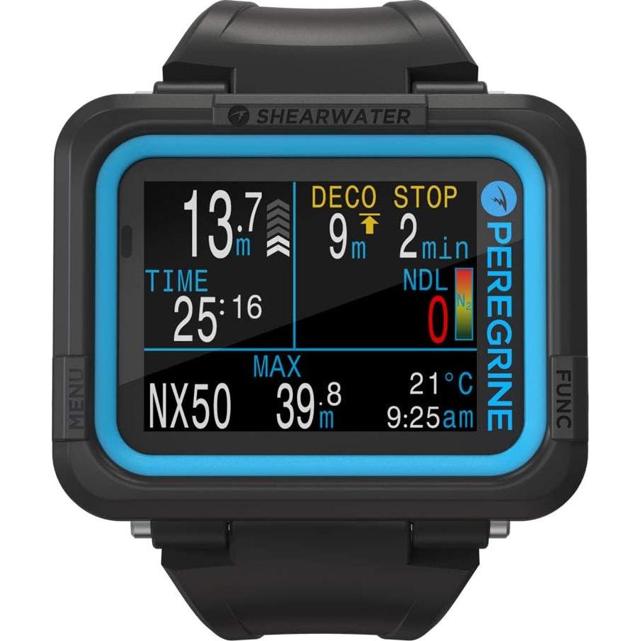 Computadora de Buceo Shearwater Peregrine - Pantalla Color 120m