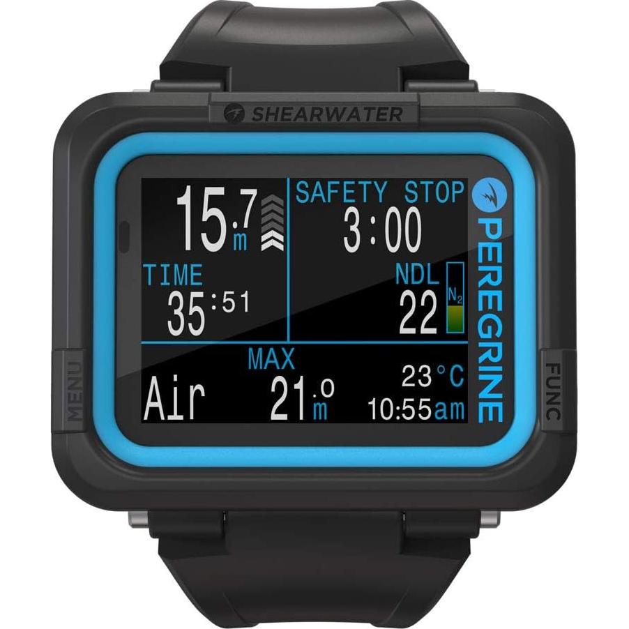Computadora de Buceo Shearwater Peregrine - Pantalla Color 120m