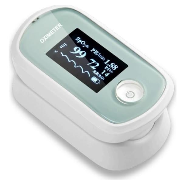 Oxímetro de Pulso Adahedo con Pantalla OLED y Monitoreo SpO2