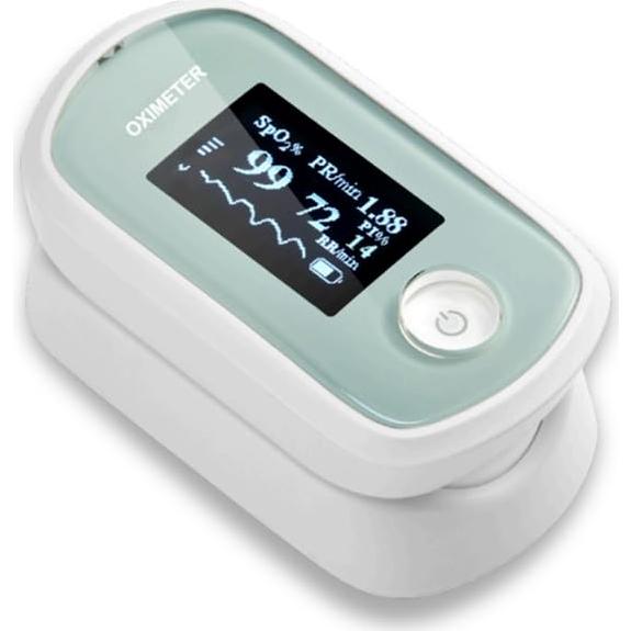 Oxímetro de Pulso Adahedo con Pantalla OLED y Monitoreo SpO2