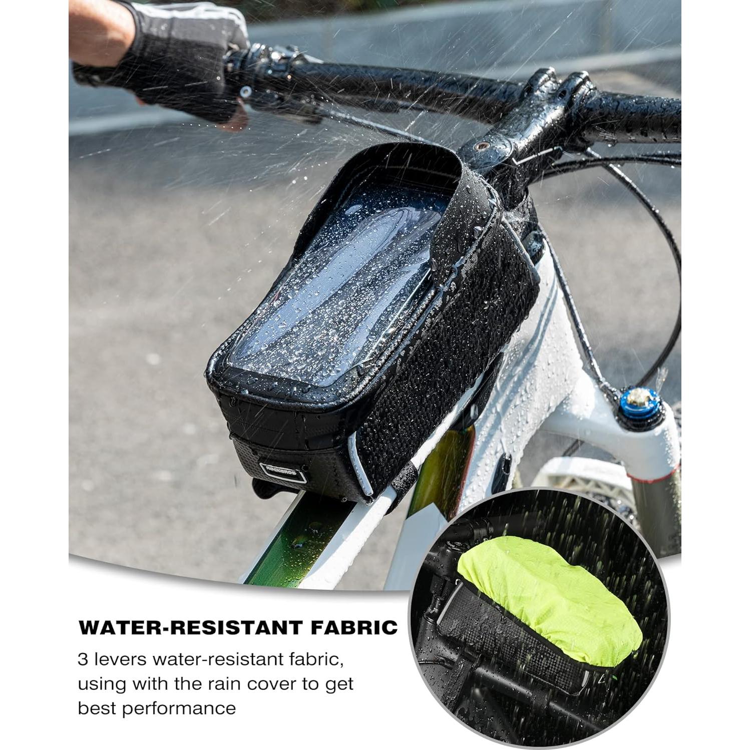Bolsa de Teléfono ROCKBROS para Bicicleta Impermeable 1.6L