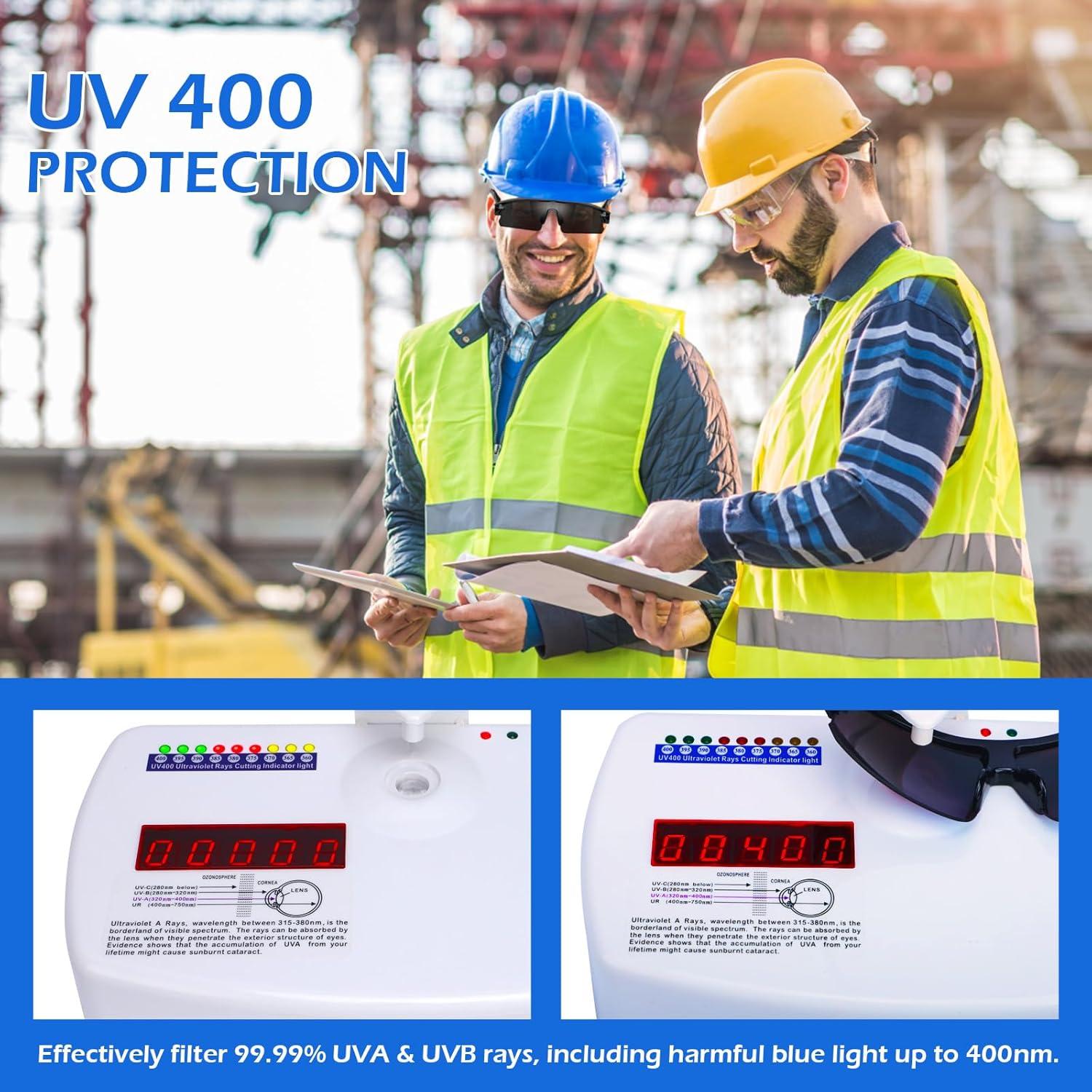 Gafas de Seguridad OXG 3 Paquete ANSI Z87.1 Protección Ocular