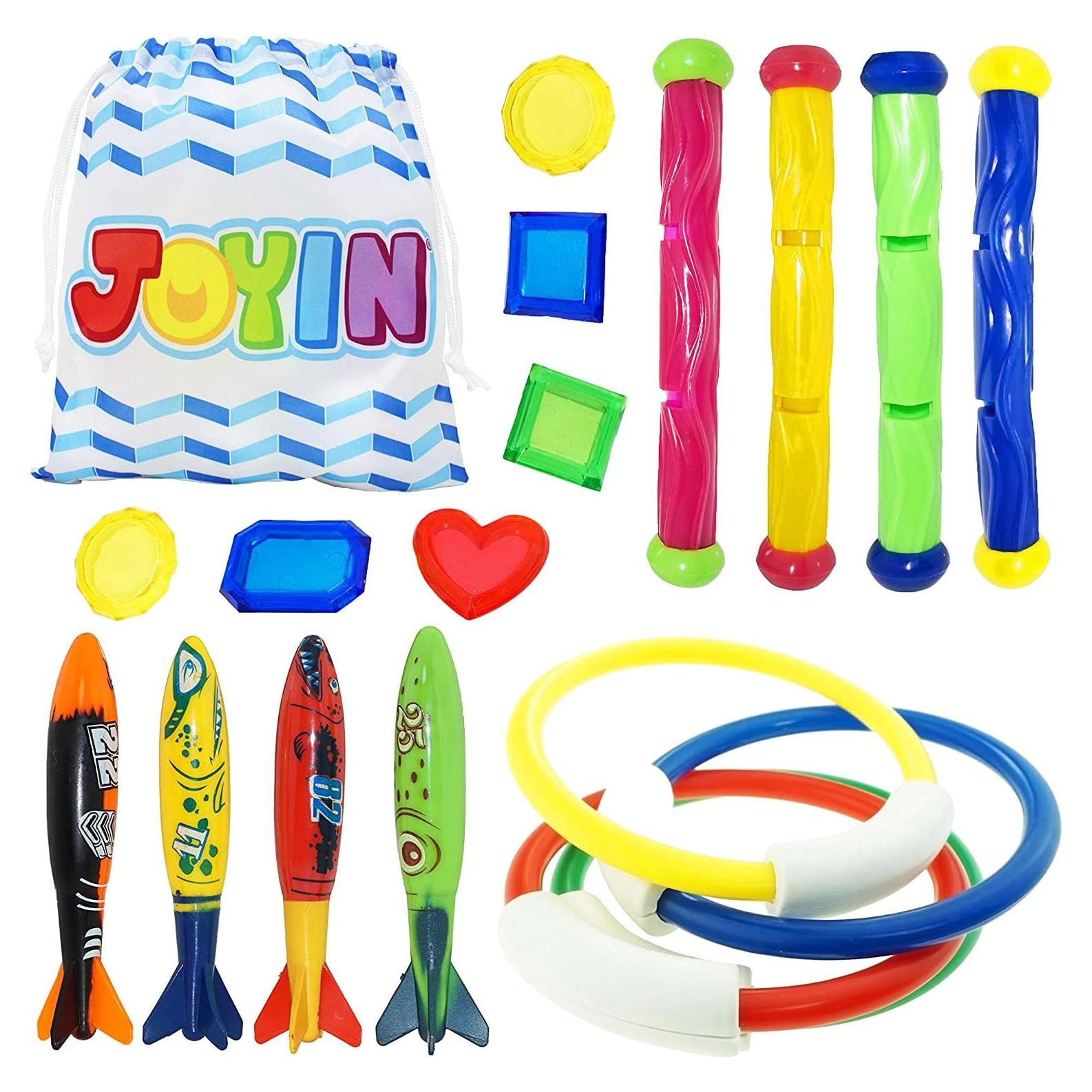 Juguetes de Buceo Joyin 18 Piezas para Niños 8 a 12 Años