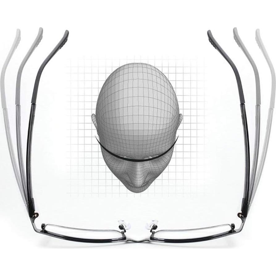 Lentes Fotocromáticos Mincl 5.25x Azul Vintage Clásico